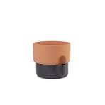 Oasis Flowerpot Small Dark Brown - Northern