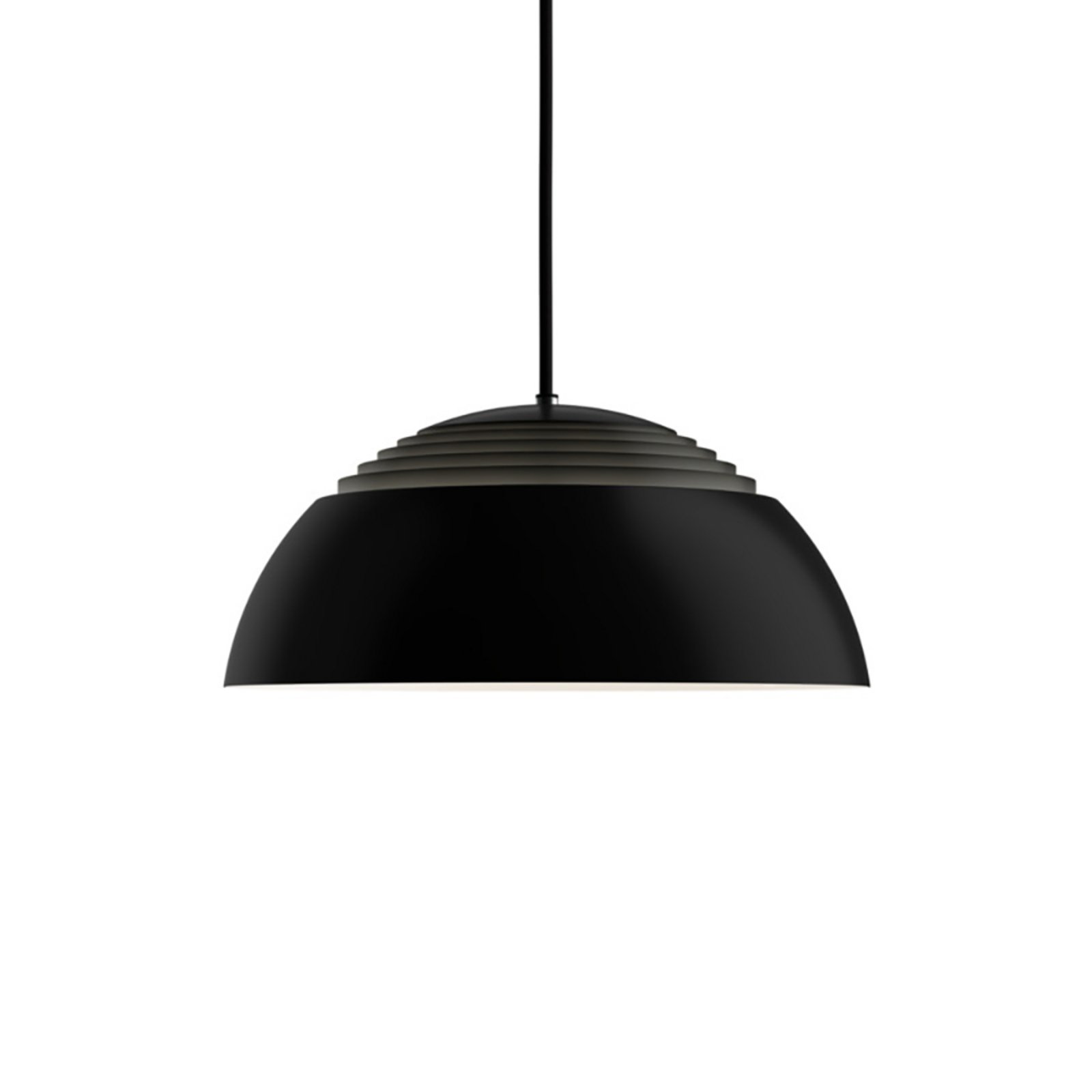 AJ Royal 370 LED Lustră Pendul Black - Louis Poulsen