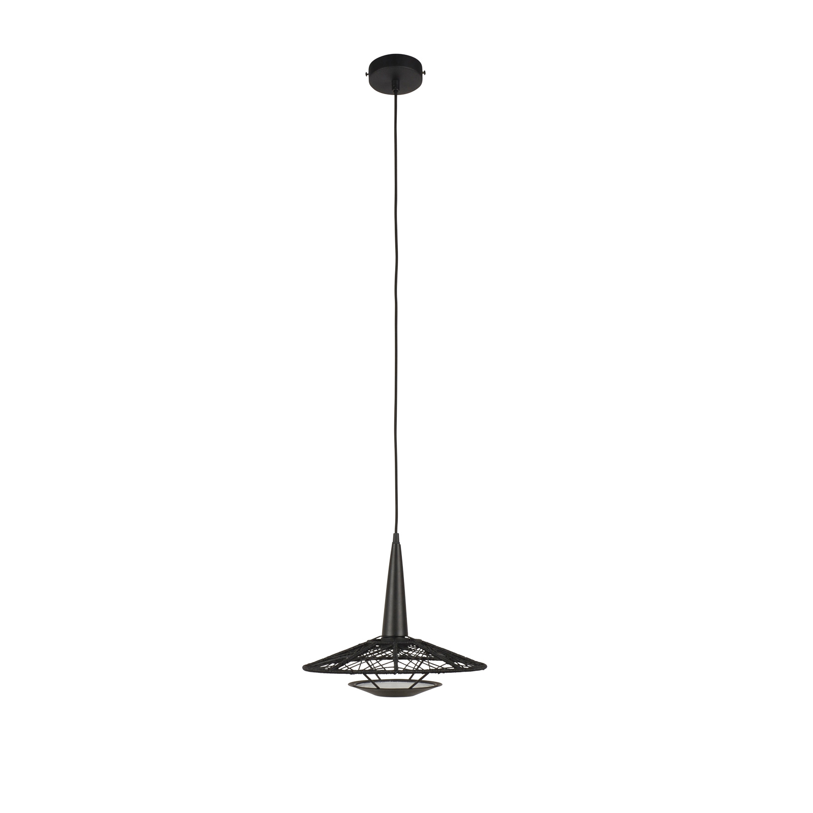 Carpa Candeeiro Suspenso S Black - Forestier
