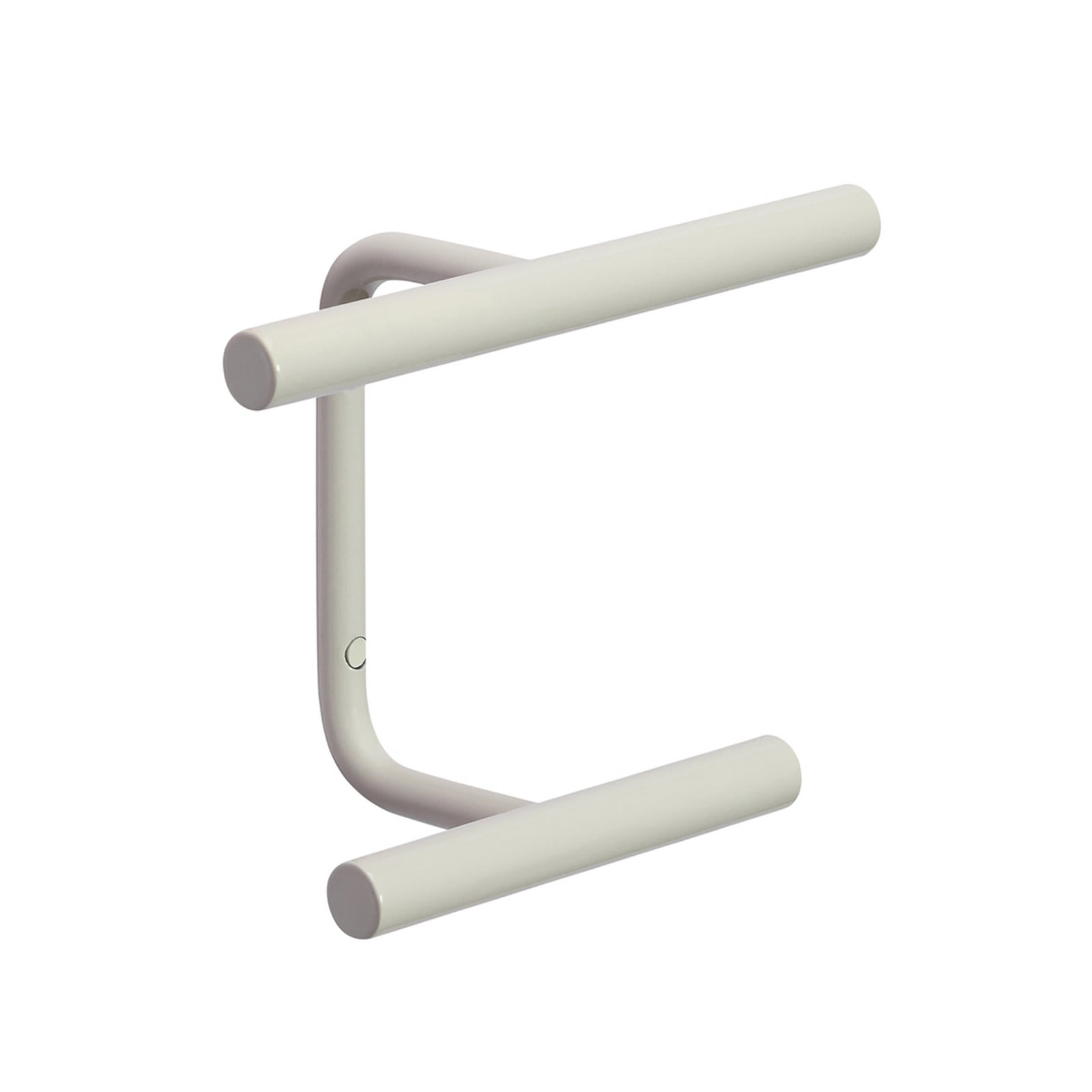 Sieninis drabužių kabyklos stovas „Flip“, šviesiai pilkos spalvos, plotis 20