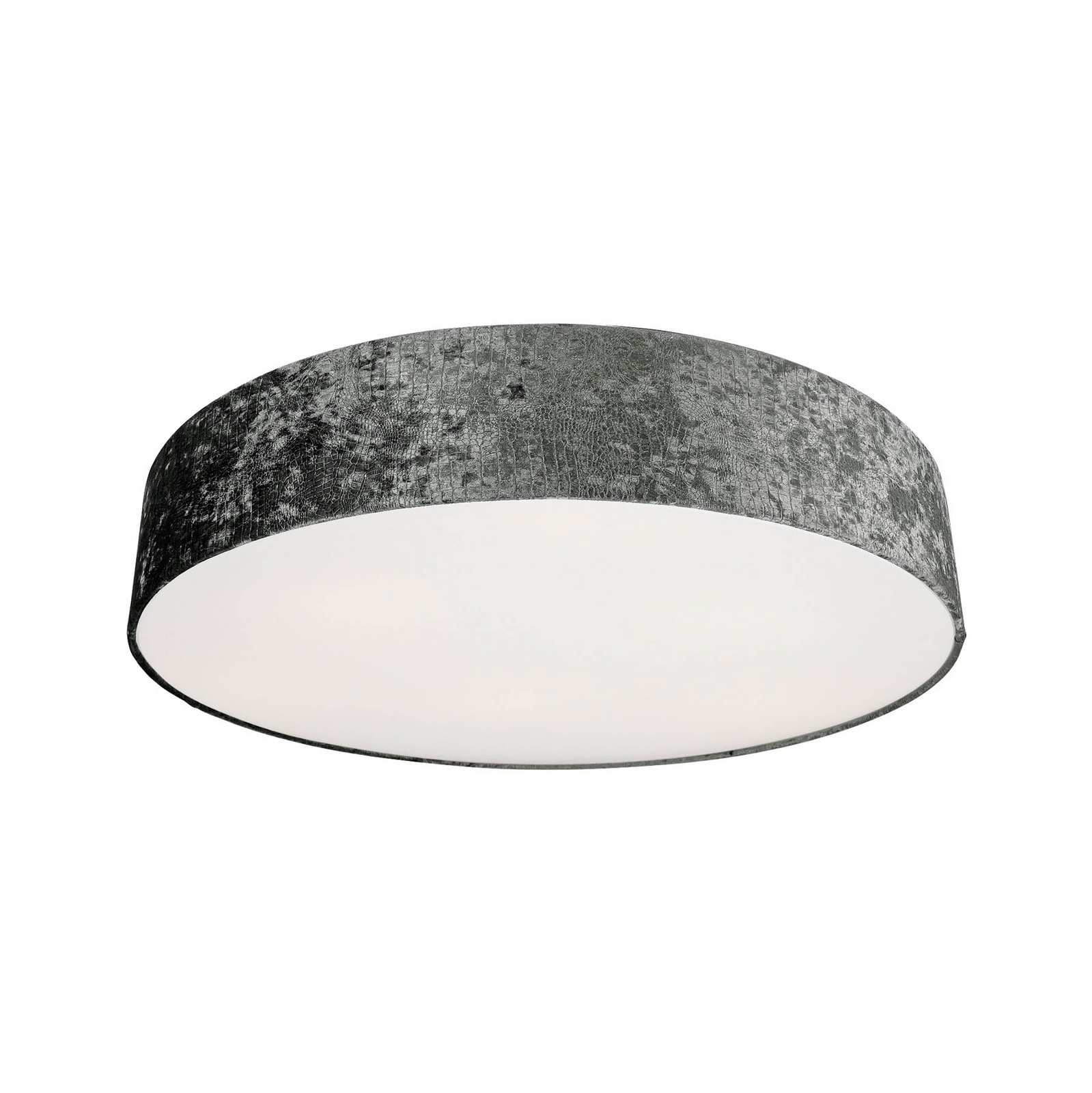 Plafonnier Croco en aspect crocodile, Ø 100 cm