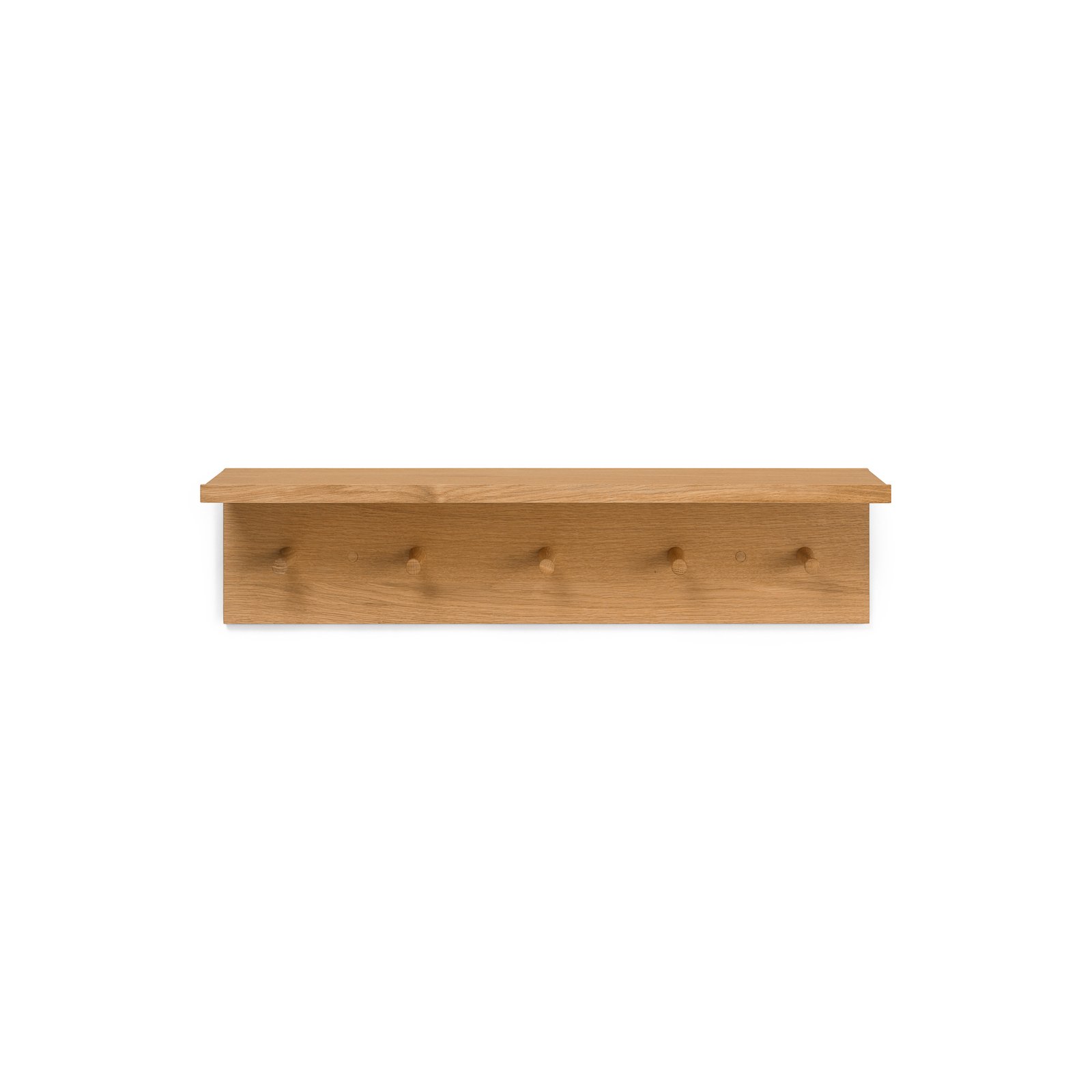 ferm LIVING storage rack Place Rack, 75 cm long, hook, wood