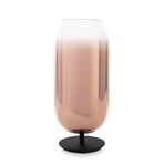 Artemide Candeeiro de mesa Gople Mini, cobre/preto