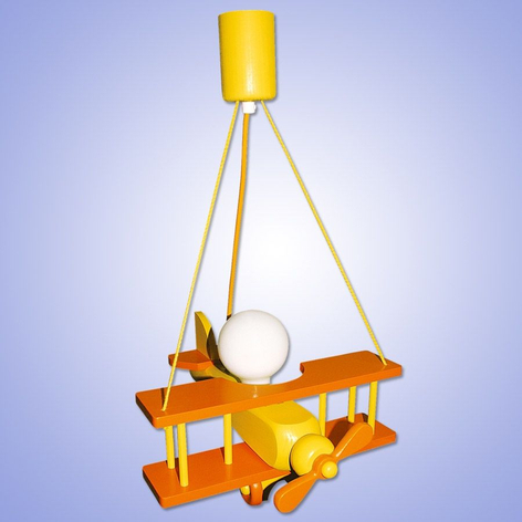 Bonte hanglamp VLIEGTUIG