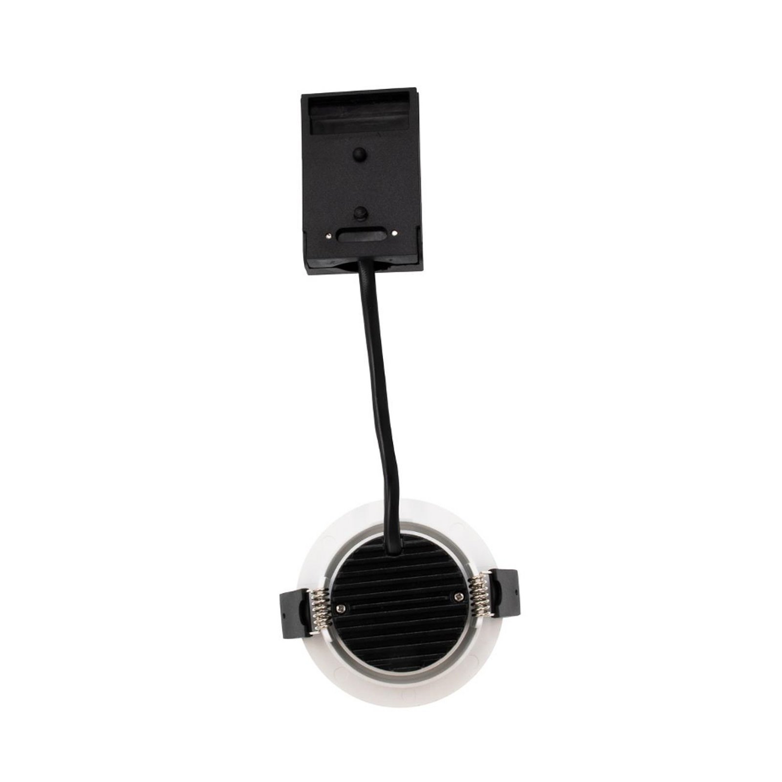 DOTLUX LED ugradbena stropna svjetiljka CIRCLEminidim bijela Ø 8,5 cm Alu