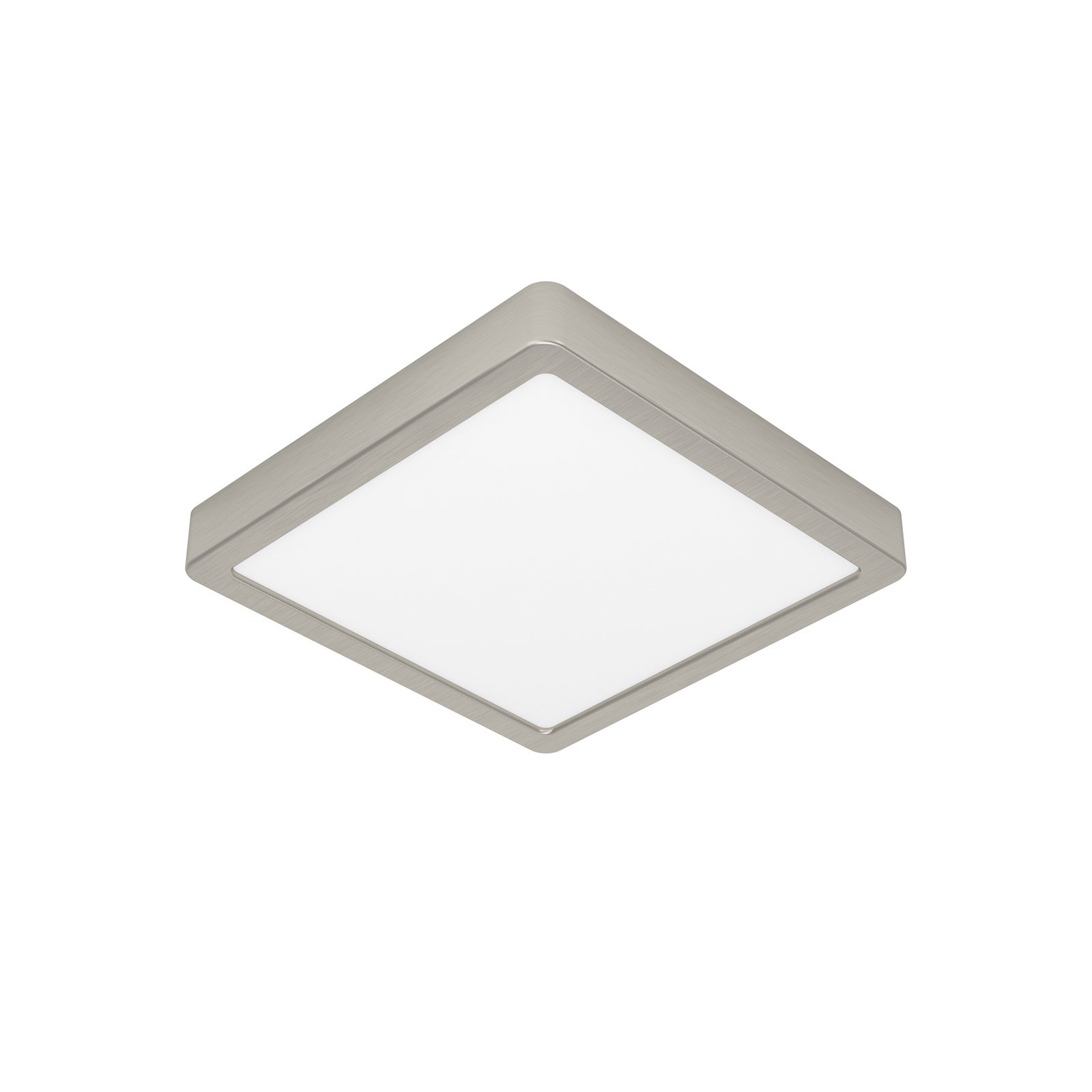 Panou cu LED montat pe suprafață Fueva 5 IP20 830 nickel 21x21cm