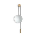 Rise & Shine Miroir Natural Oak/Brass - New Works