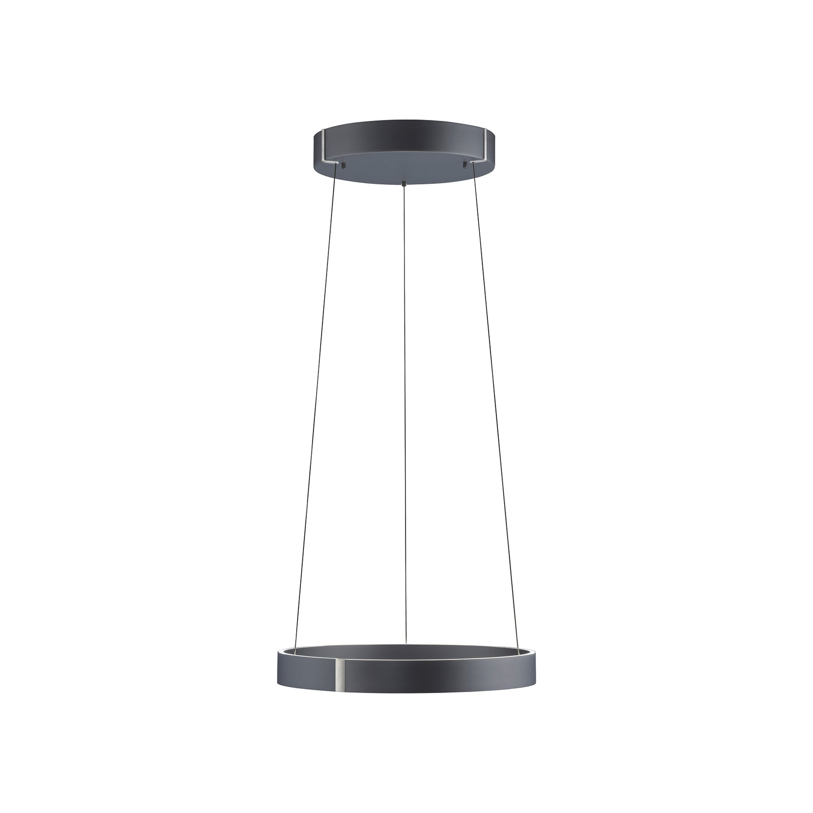 E-Clipse LED-Hängeleuchte, mystic grey, Ø 50 cm, CCT - PURE E-Clipse LED-Hängeleuchte, mystic grey, Ø 50 cm, CCT - PURE