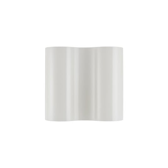 Foscarini Double Wandleuchte aus Glas, weiß