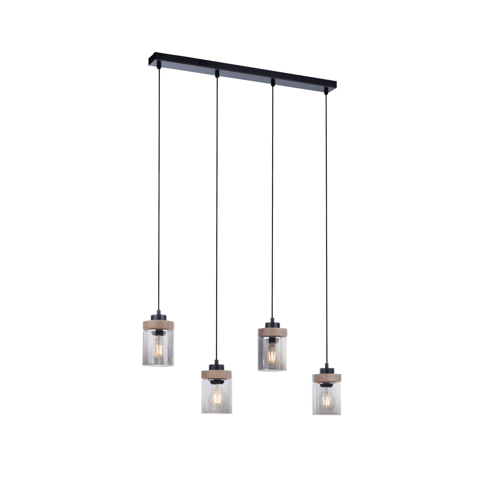 Suspension Pasqual, à quatre lampes