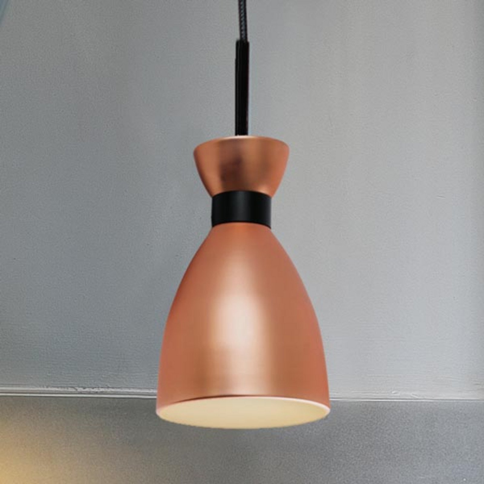 Lampă pendul Retro cupru