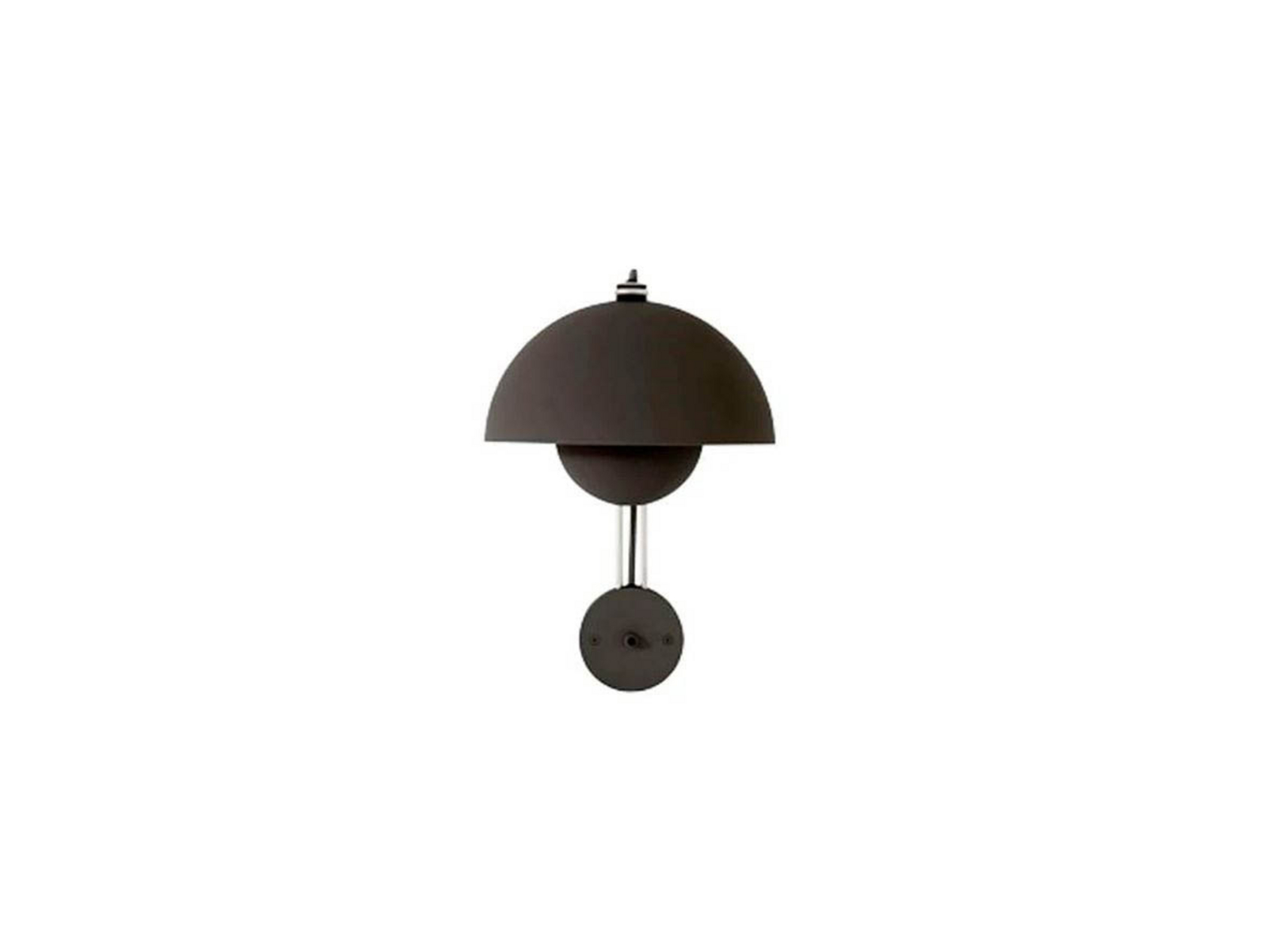 Flowerpot VP8 Wall Lamp Matt Black - &Tradition