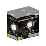 Millenium LED solar wall light with a sensor