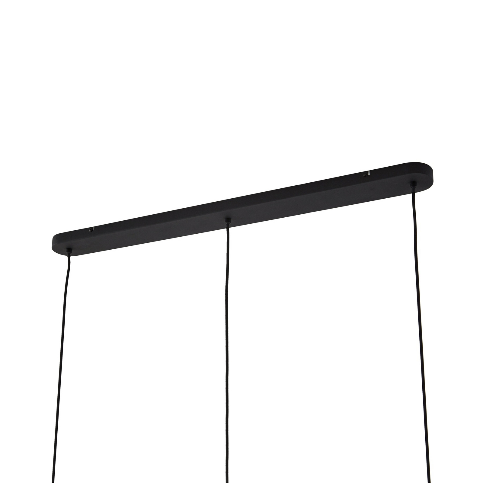 Arcchio Lámpara colgante Cosmina, 3 luces, longitud 90 cm, negro