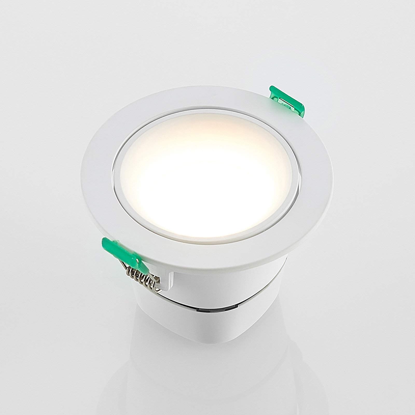 Arcchio Milaine lampe LED blanche, inclinable