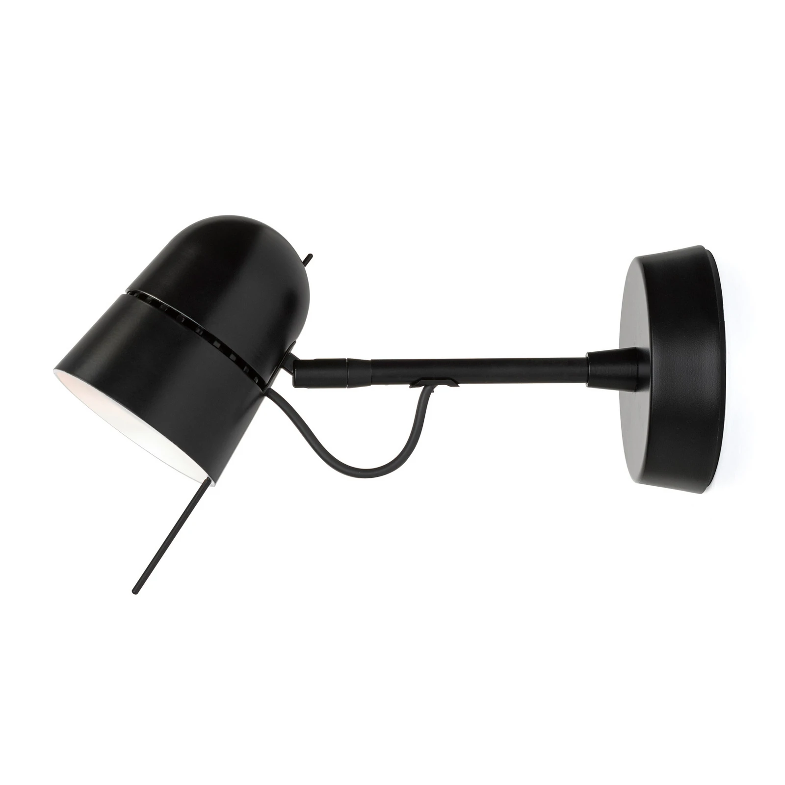 Luceplan Counterbalance LED προβολέας τοίχου, μαύρο