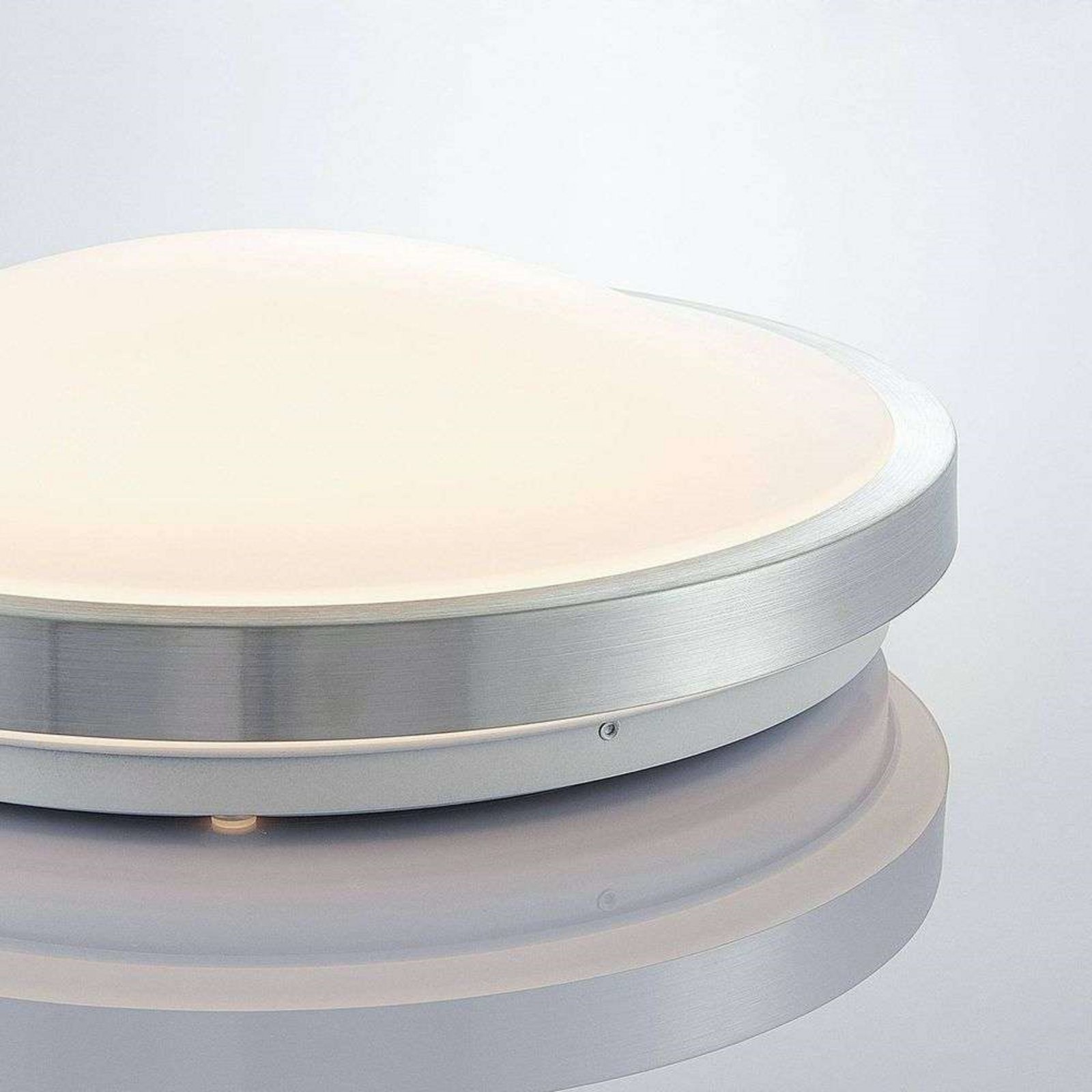 Emelie Round LED Plafonnier Ø35 Alu - Lindby