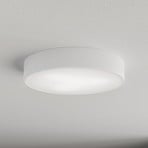 Deckenlampe Cleo 400, weiß, Sensor, IP54, Ø 40 cm, Metall