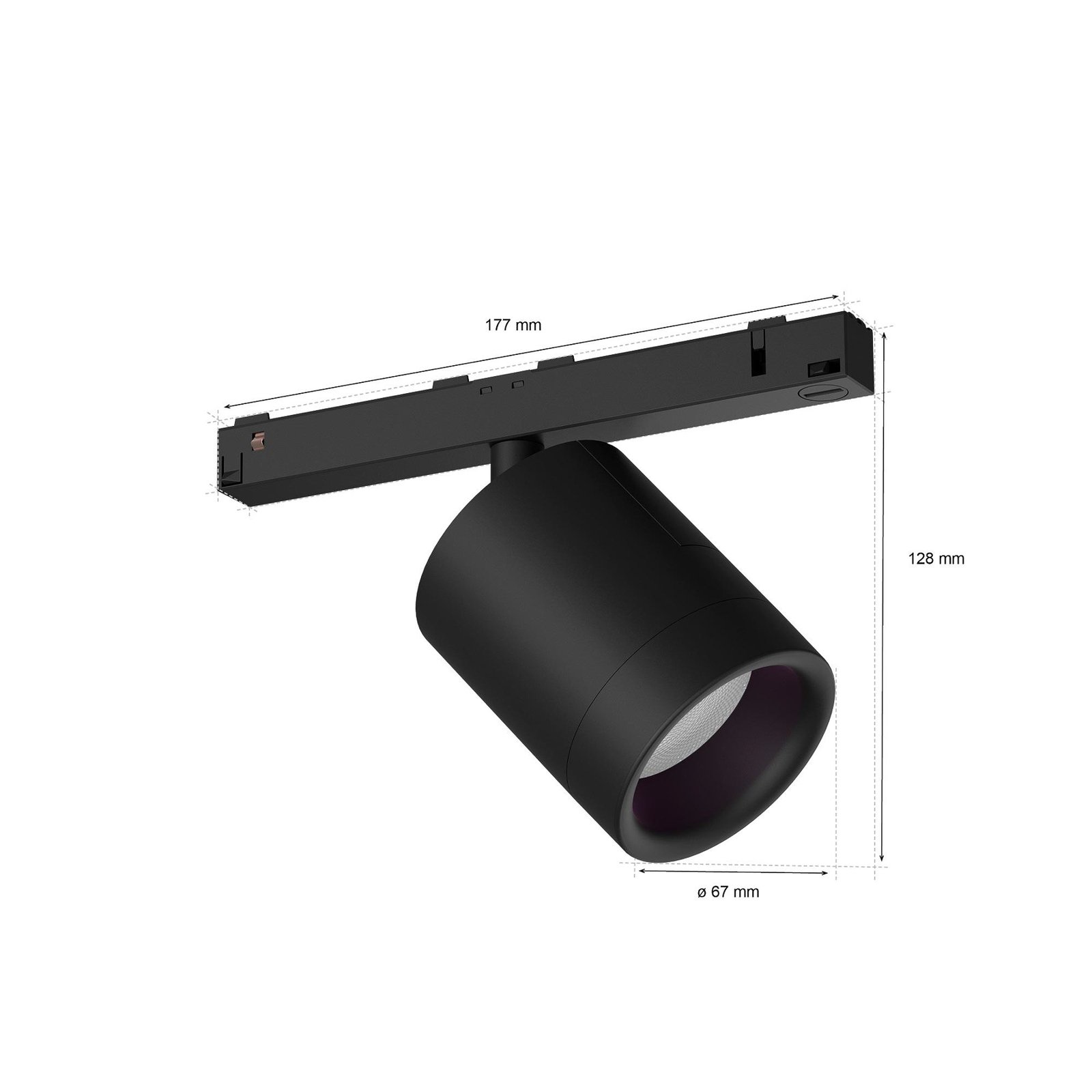 Philips Hue Perifo foco LED ampliación, negro