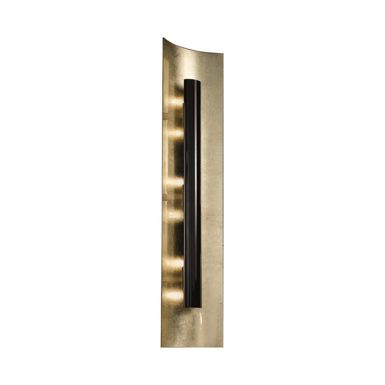 Kinkiet Aura Gold pozłacana folia 30 cm