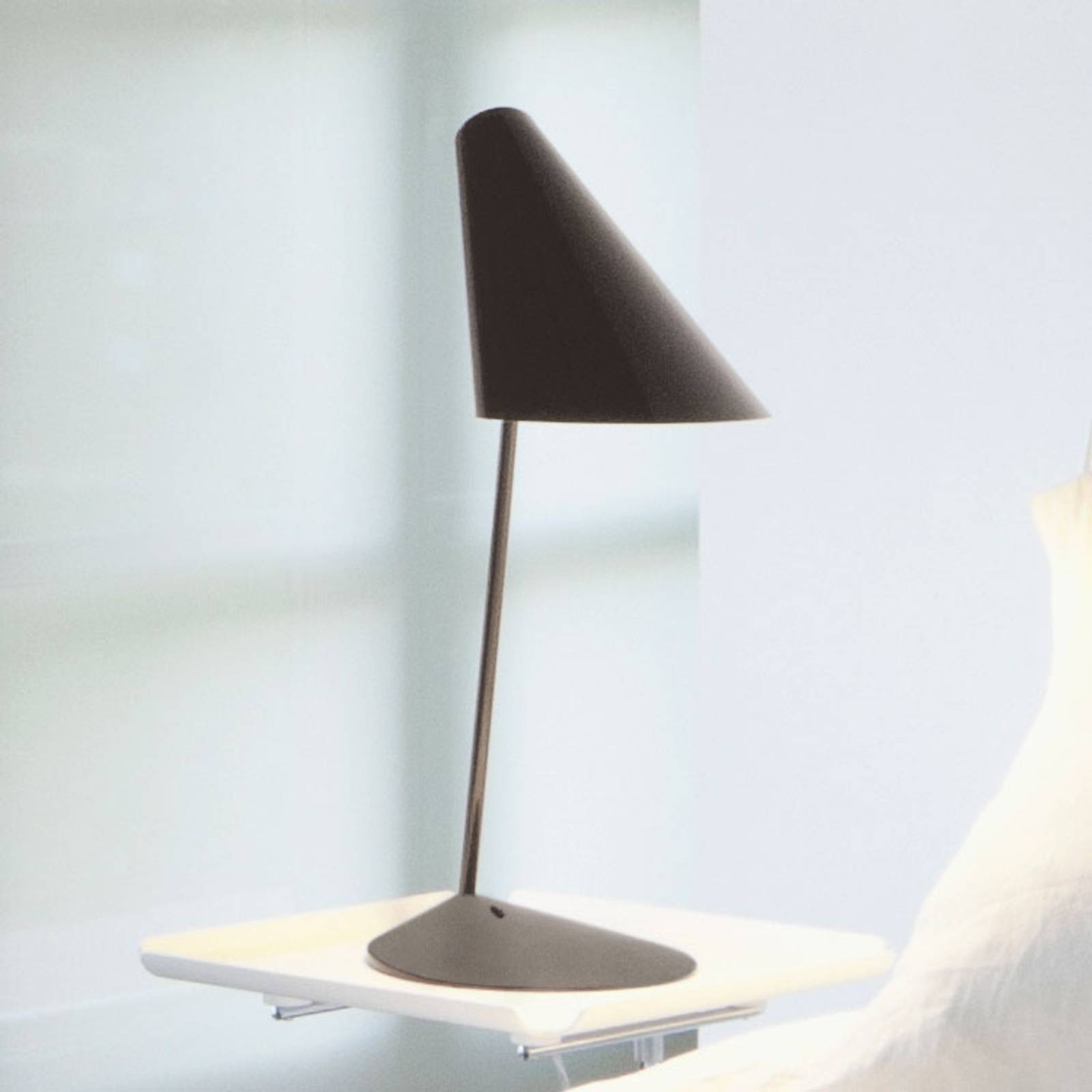 Vibia I.Cono 0700 bordlampe grå