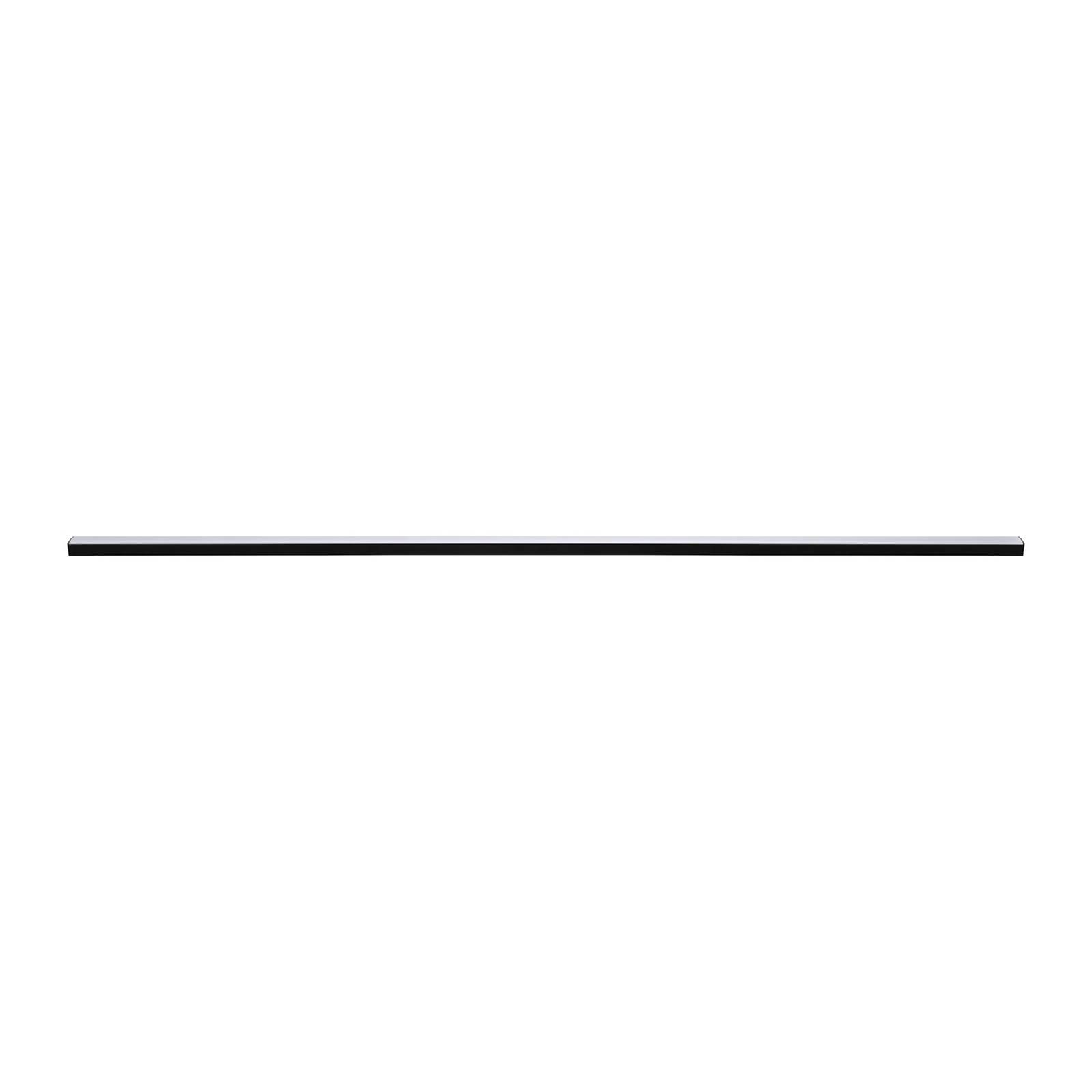 Paulmann Square Profil, schwarz, Diffusor weiß, 1m