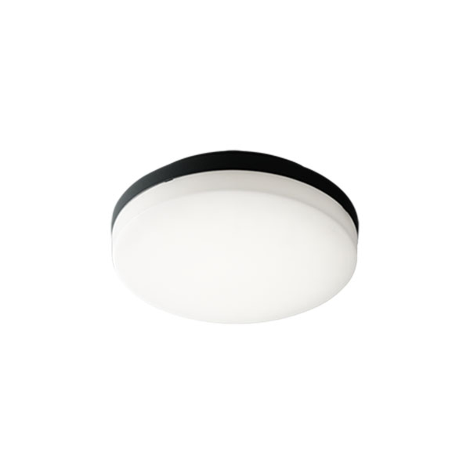 LED-Deckenleuchte A35-S, 4.000K, schwarz, Ø 28cm