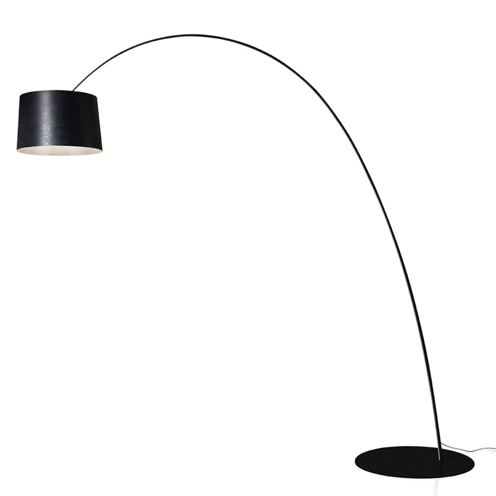 Foscarini Twiggy LED-Stehleuchte schwarz