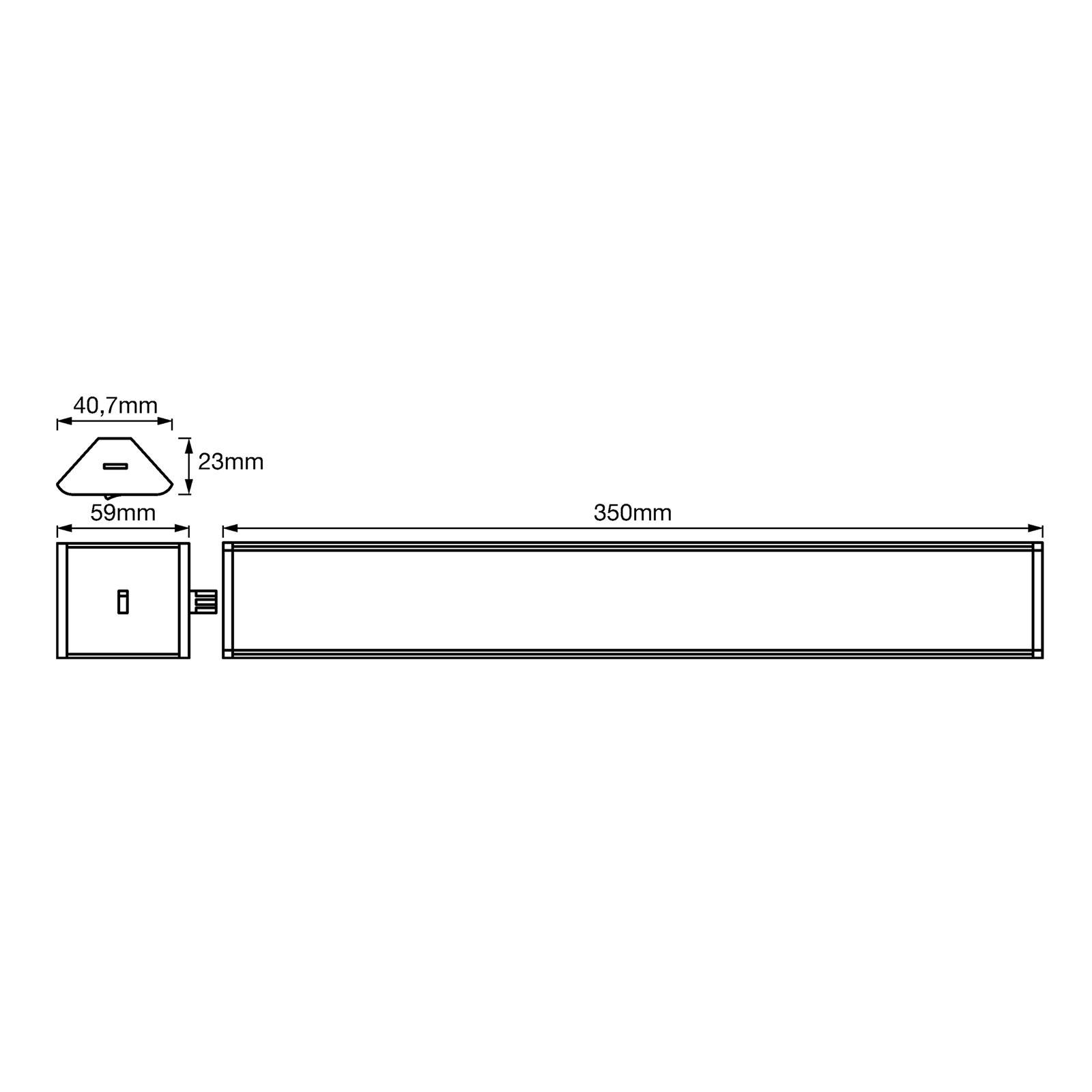 LEDVANCE Cabinet Corner oprawa podszafkowa 35cm