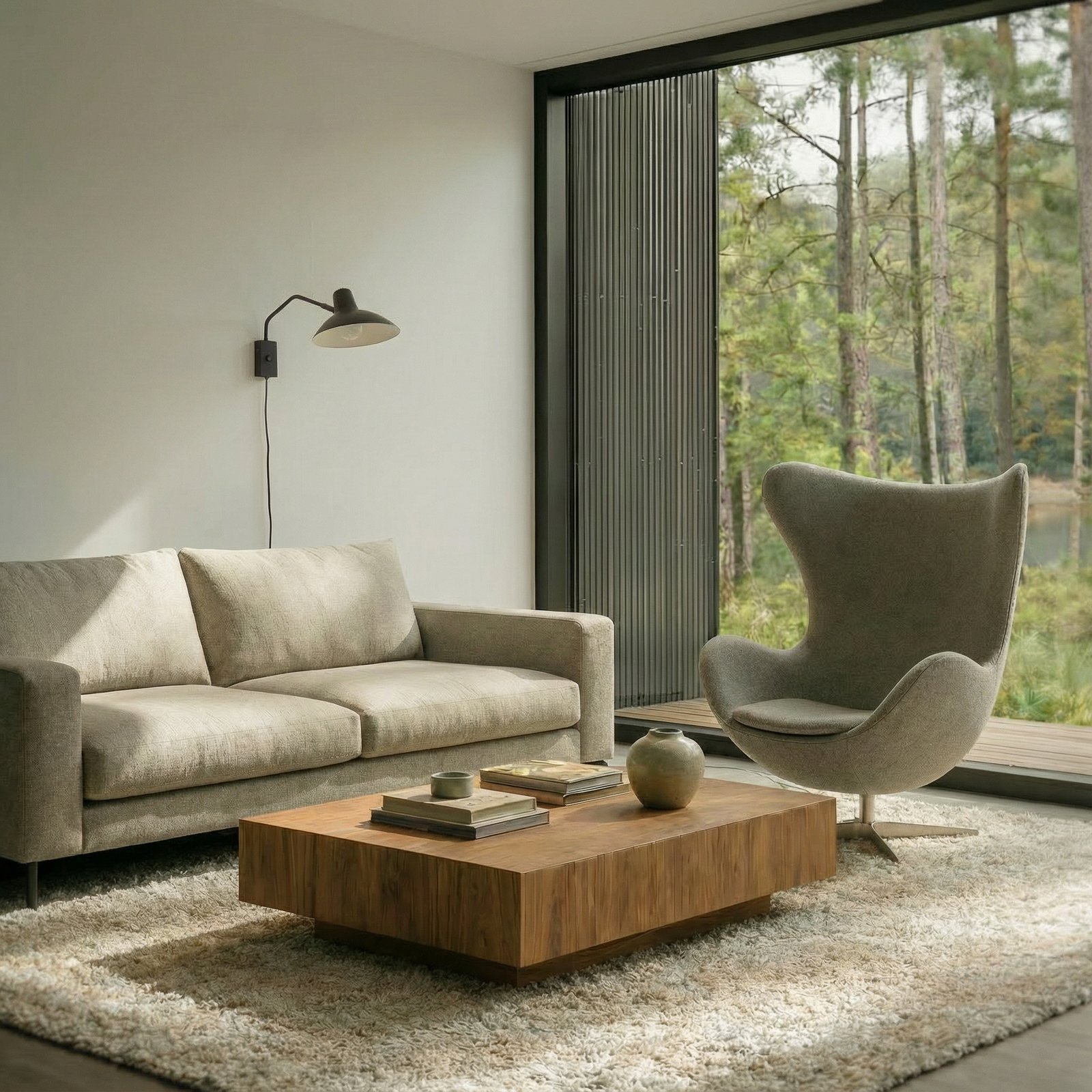 Adrik Wandleuchte Schwarz - Lindby