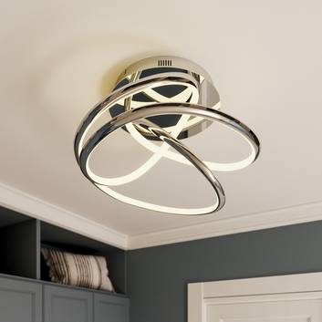 Lucande Fluxus LED-Deckenlampe, 3-stufig dimmbar