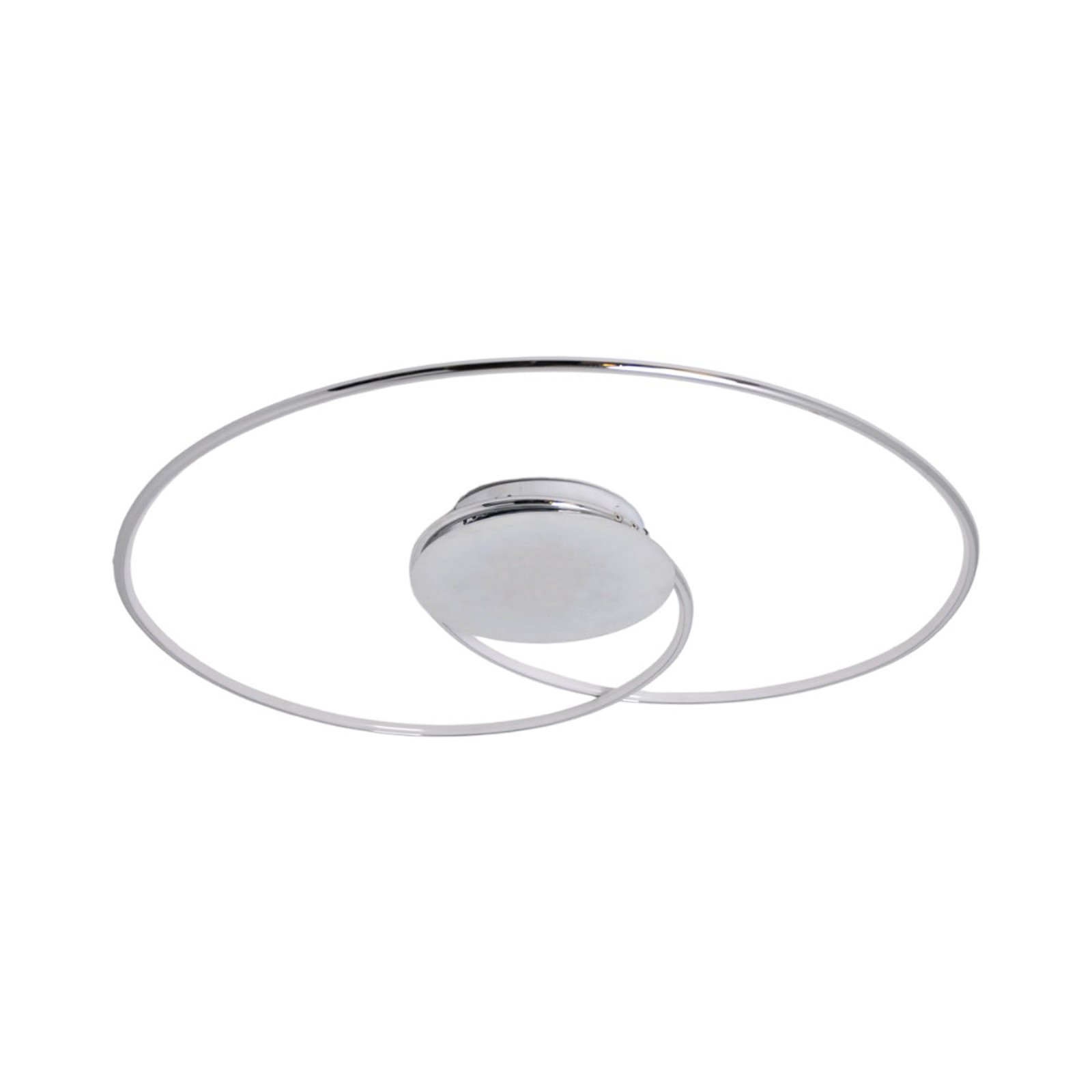 Joline Ceiling Lamp Ø74 White/Chrome - Lindby