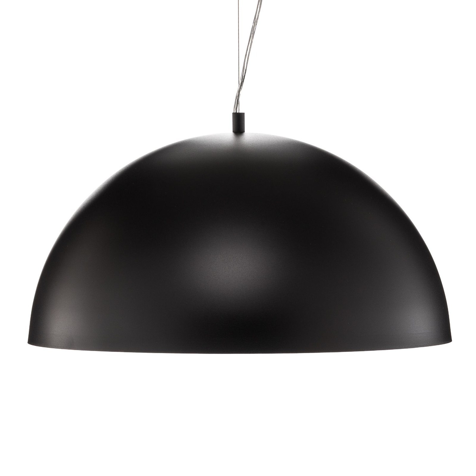 Lámpara colgante Gaetano 1 negro/cobre