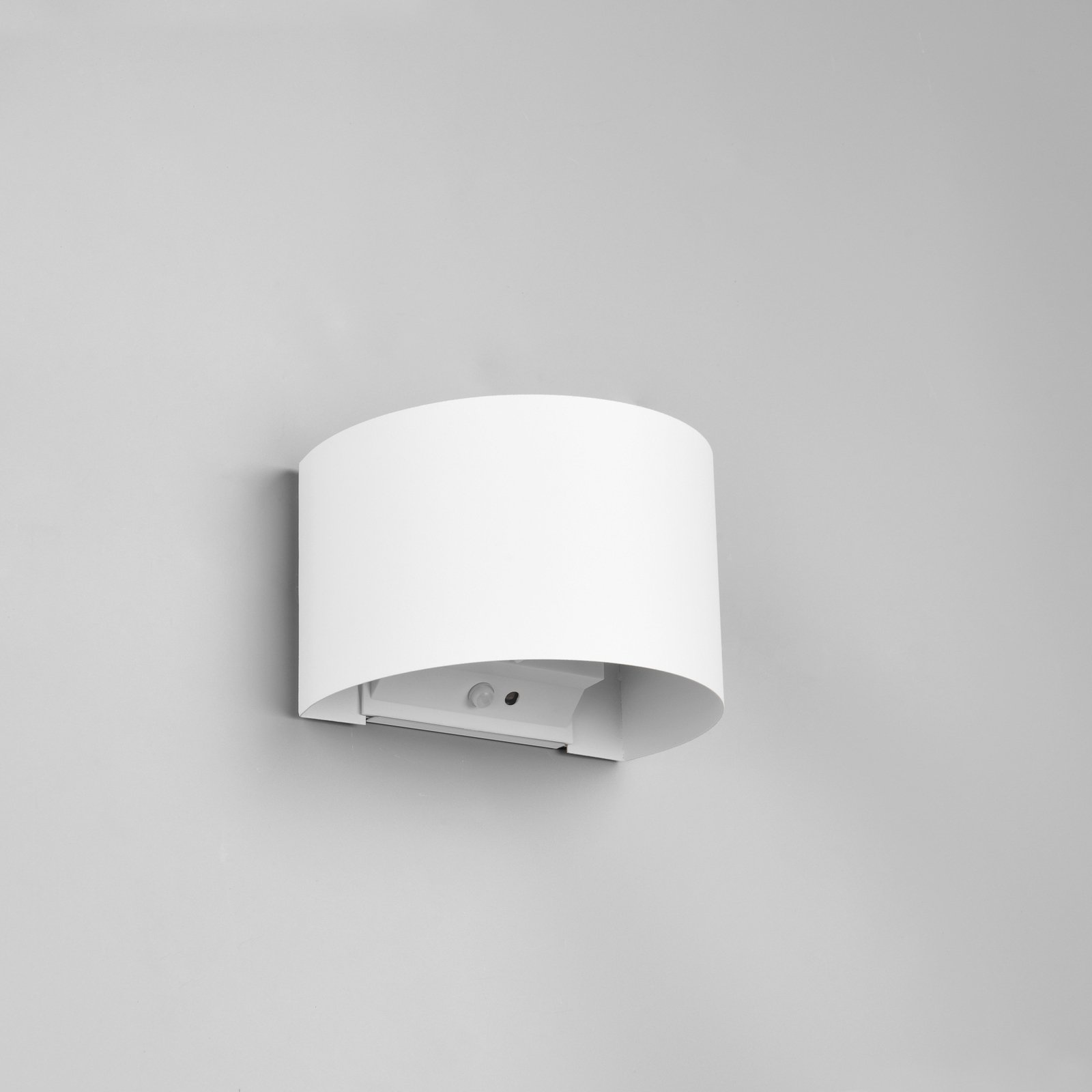 Candeeiro de parede exterior recarregável LED Talent, branco, largura 16
