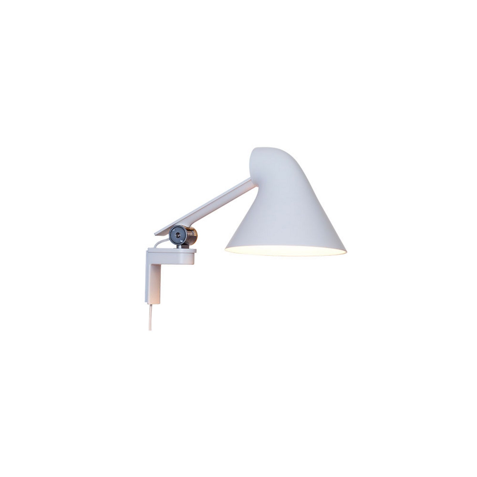 NJP Nástěnné Svítidlo Lamp Short Arm White - Louis Poulsen