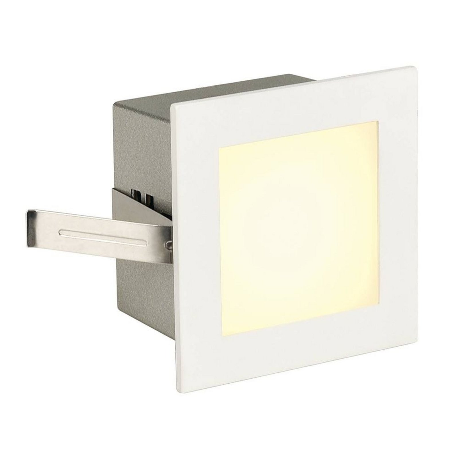 Frame Basic Square LED Inbyggdsvägglampa 3000K White - SLV