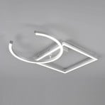 Pivot LED ceiling light, 4,000 K pivotable