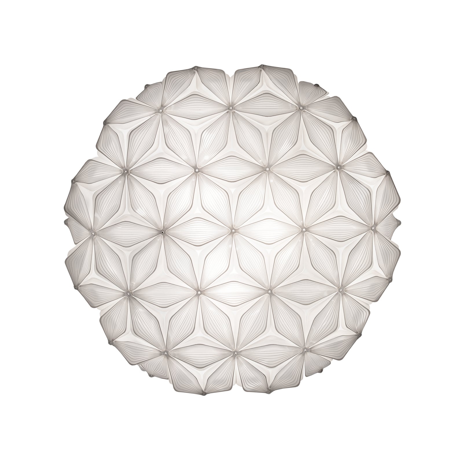 C'EST LA VIE Deckenlampe, weiß, Ø 71 cm, 3-flg., E27
