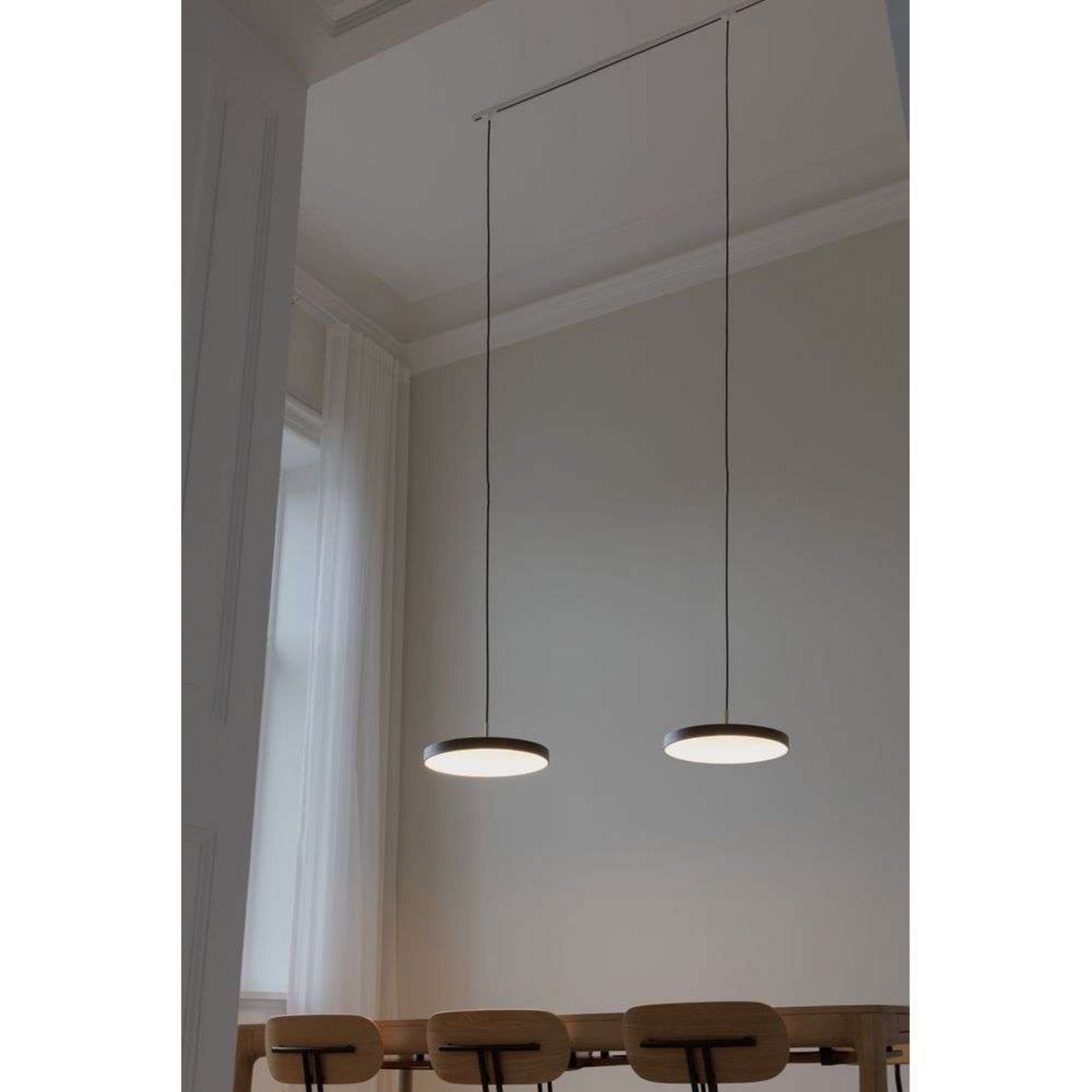 Asteria Plus Lustră Pendul Medium Pearl White - UMAGE