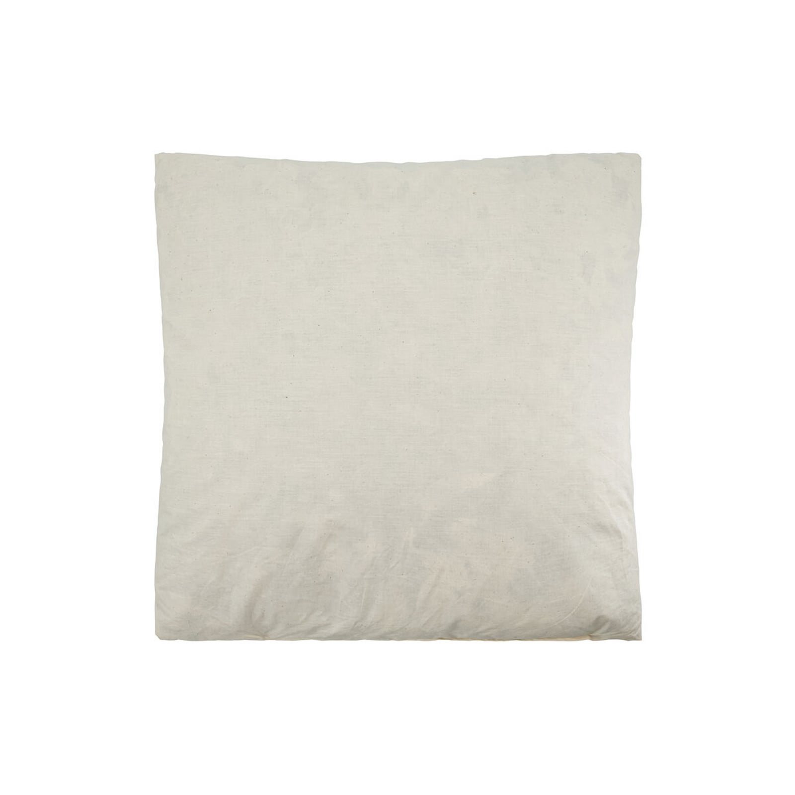 Cuscino bianco, cotone e piume d'anatra, 50 x 50 cm - House Doctor