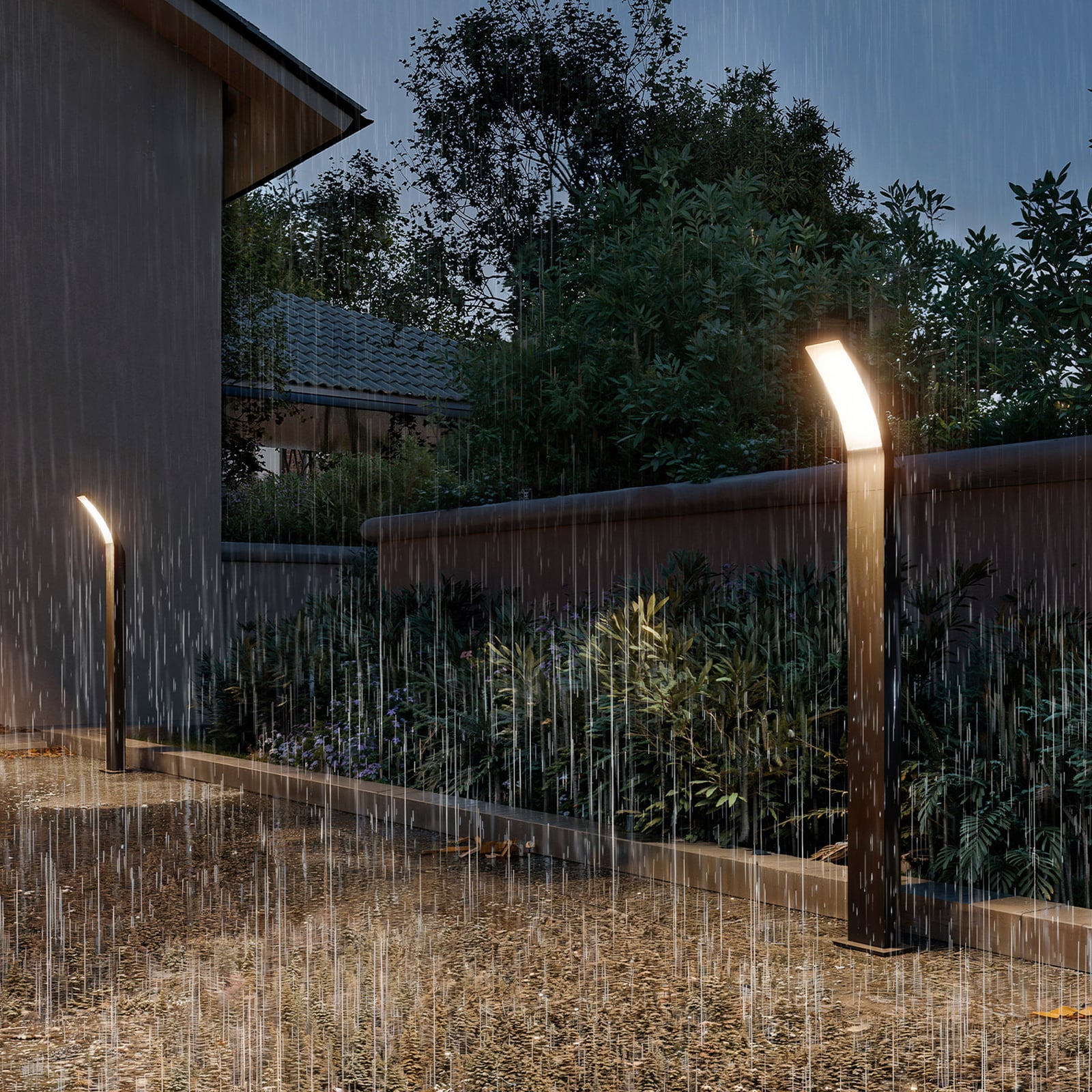 Philips LED-teevalgusti Splay UE, 96 cm, antratsiit, IP44