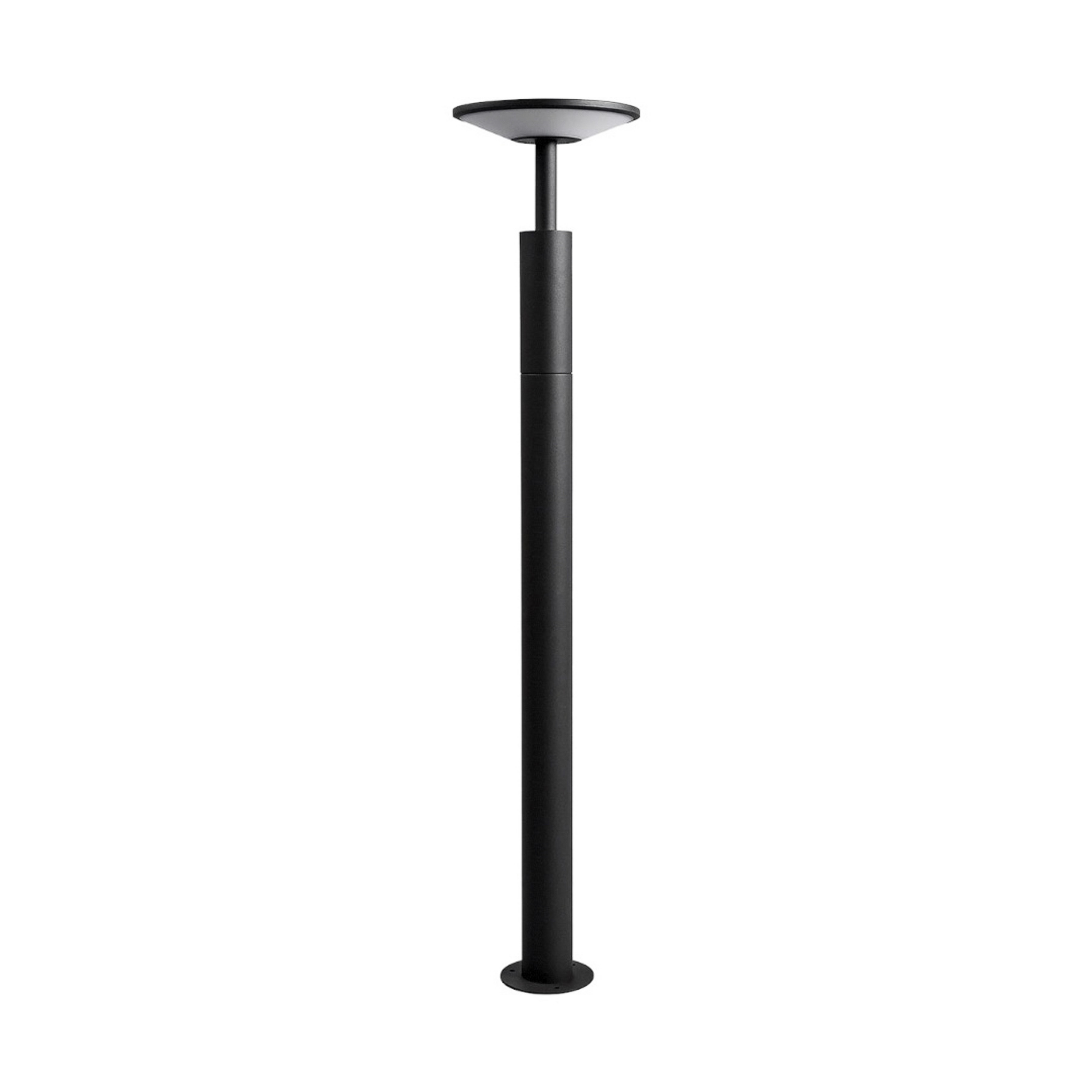 Fenia Lampe de Jardin H100 Anthracite/Opal - Lucande