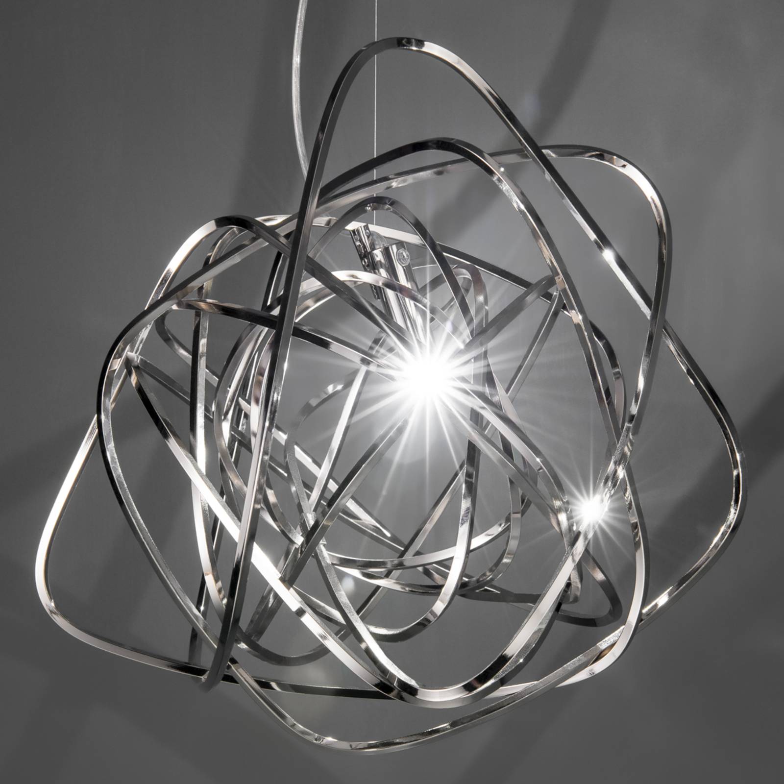 Terzani Doodle -ręcznie wykonana lampa wisząca LED