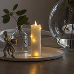 LED vaškinė žvakė balta Šviesos spalva šilta balta 12,7 cm