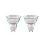 Arcchio LED lamp GU10 2.5W 4000K 450lm glas set van 2