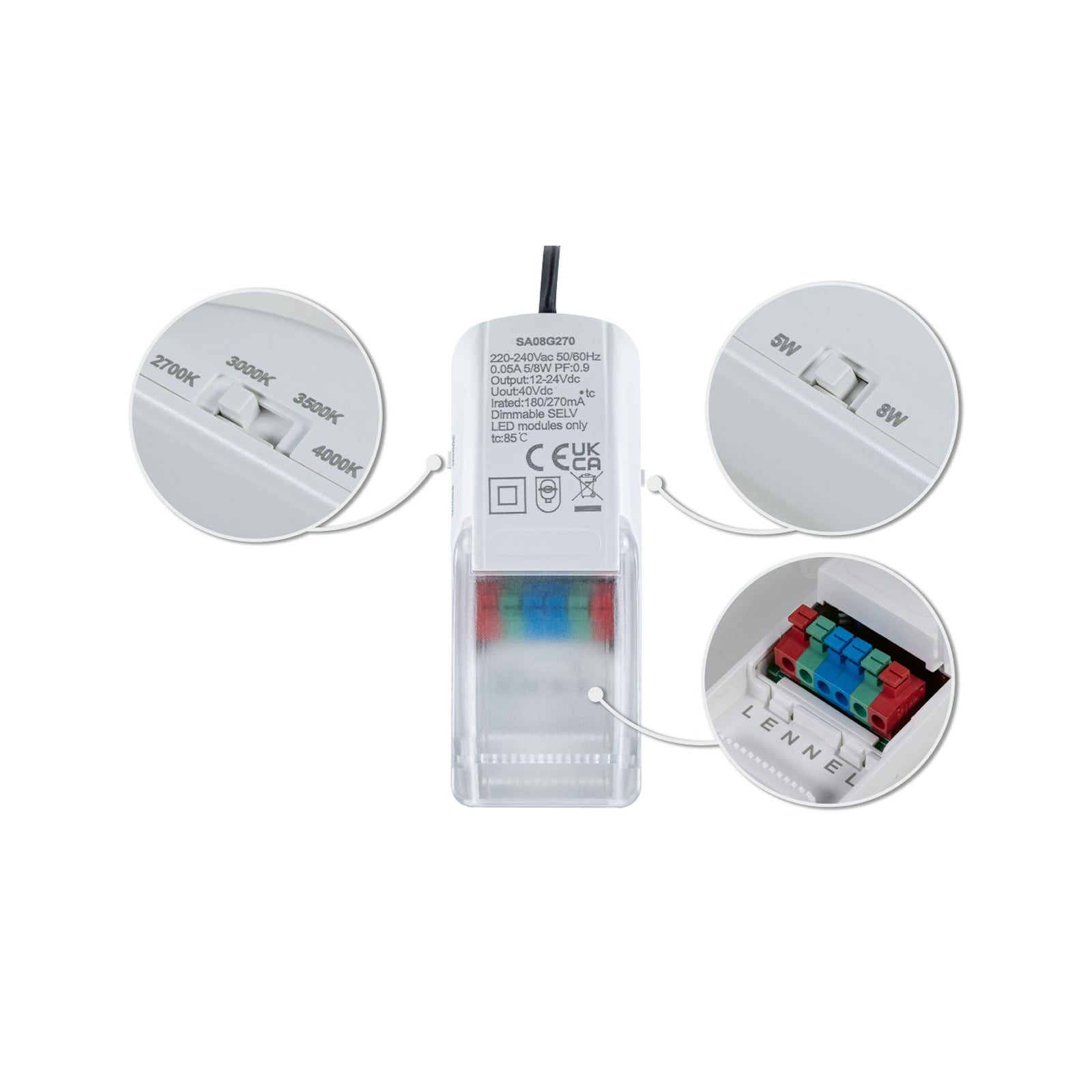 Paulmann Einbauspot Zina eisen Ø 9cm IP65 schwenkbar CCT dim Paulmann Einbauspot Zina eisen Ø 9cm IP65 schwenkbar CCT dim
