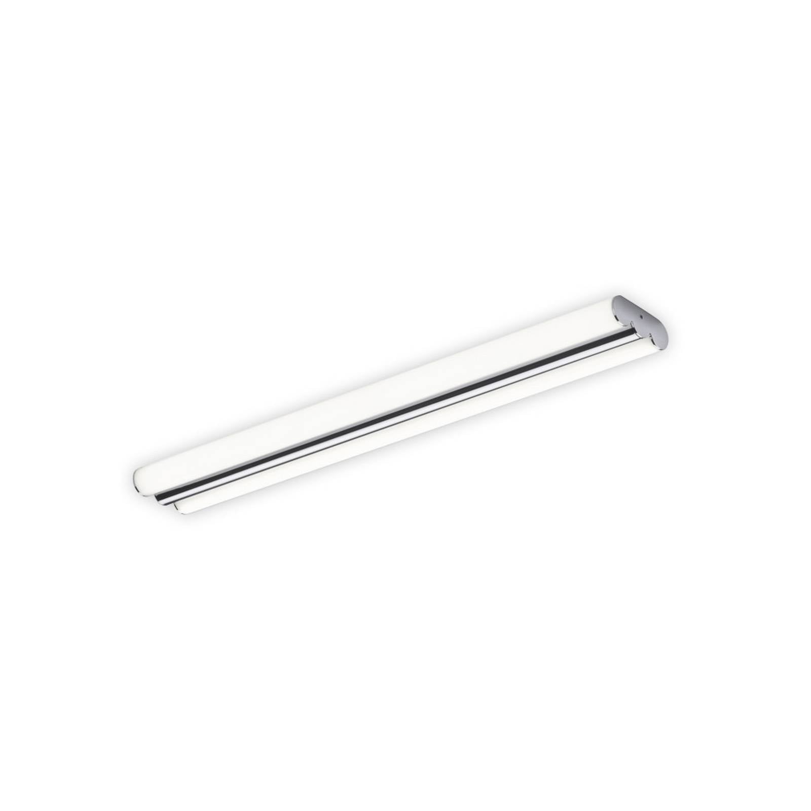 Helestra LED-Spiegelleuchte LOOM, Länge 60 cm, chrom, IP44