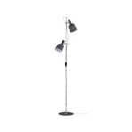 Haldar Floor Lamp Dark Grey/Chrome - Paulmann