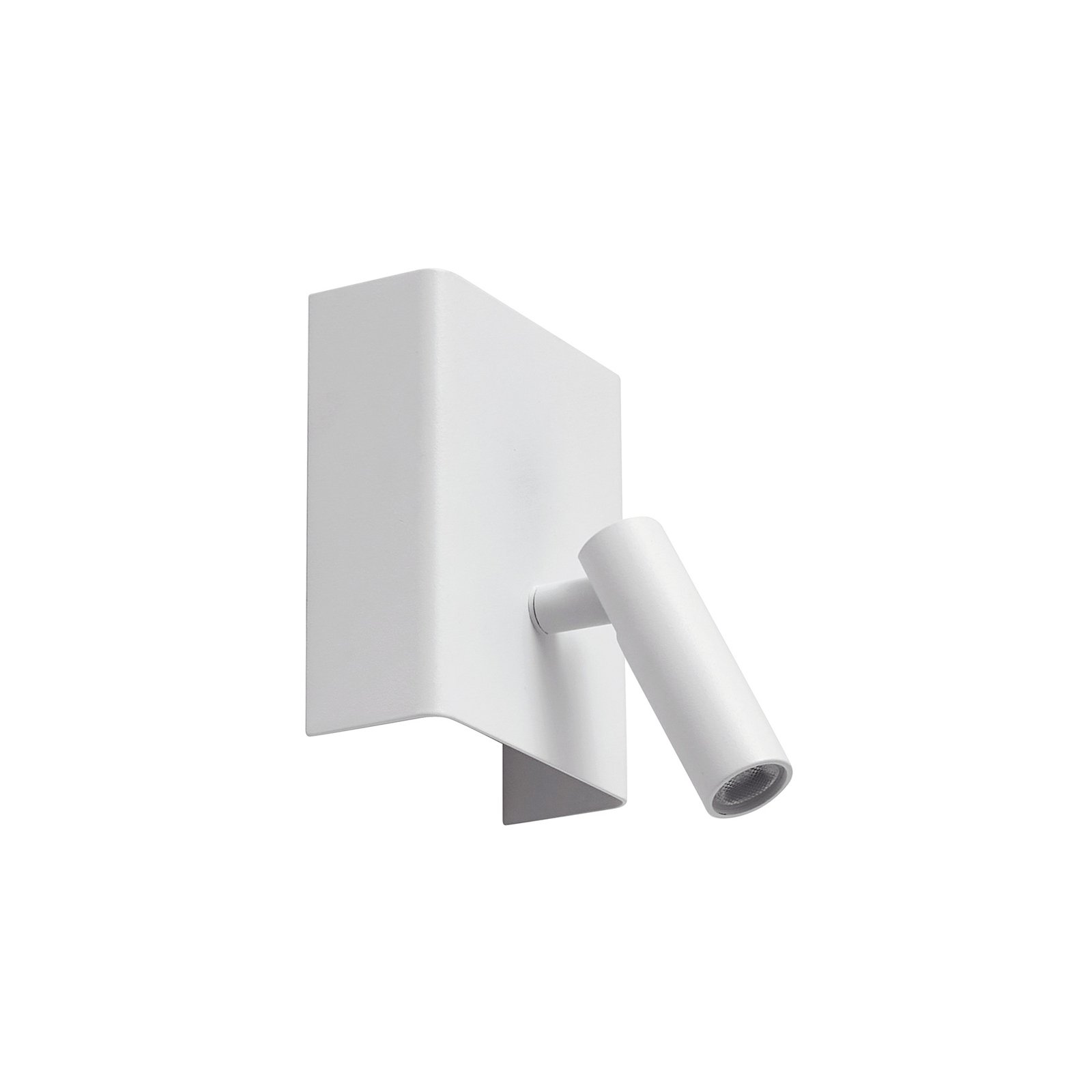 Lindby Applique a LED Agit, bianco, metallo, touch dimmer