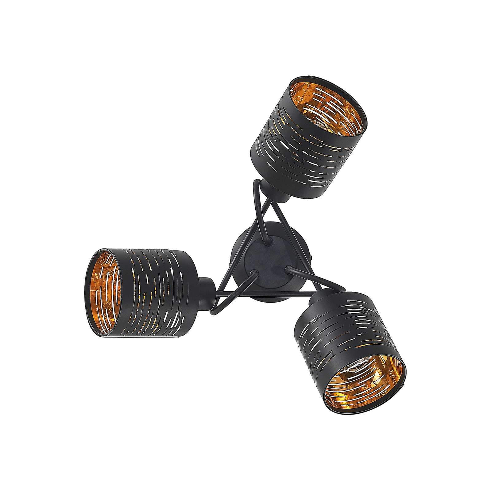 Lindby Iolyn ceiling light, three-bulb